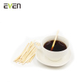 Italy Popular Printed Paper Wrapped Espresso 90/140mm Bamboo Coffee Stirrer